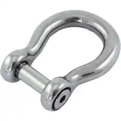 Ankersjakkel H-sjakkel i syrefast st&aring;l.