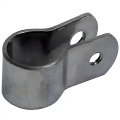 <p>Klammerplate i syrefast st&aring;l.</p>
