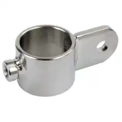 <p>Klammerplate i syrefast st&aring;l.</p>
