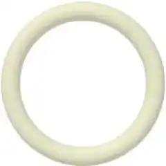 <p>Kalesjestrikk i hvit, formpresset gummi.</p>
