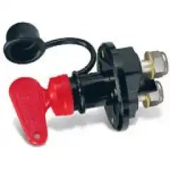 <h3>Hovedstr&oslash;mbryter med uttakbar n&oslash;kkel, r&oslash;d - Quick</h3>
