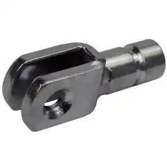 <p>Gaffelbolt i syrefast st&aring;l.</p>
