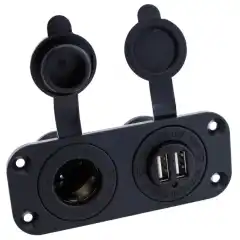 Str&oslash;muttak 12V og USB