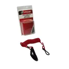 <p>Original d&oslash;dmannsknapp for Mercury/Mariner utenbordsmotorer.</p>
