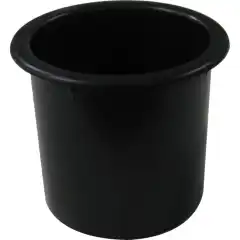 Flaskeholder/glassholder Plast, Sort 76x76 mm