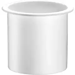 Flaskeholder/glassholder Plast, Hvit 76x76 mm