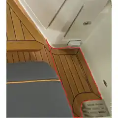 <p>Original teaklaminat til utvalgte Uttern modeller.</p>
