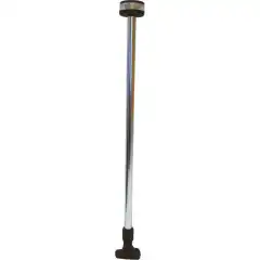 <p>Rundtlysende lanterne p&aring; mast med LED-p&aelig;re. Leveres komplett med fot som kan justeres.</p>
