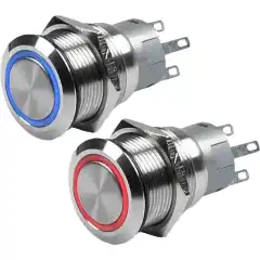 <p>Syrefaste brytere med LED-lys. Meget dekorative brytere.</p>
