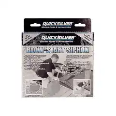 Quicksilver Blow-Start Siphon Manuell Sugepumpe Bensintank