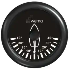 <p>Viser rorets retning ved man&oslash;vrering i havner, sluser eller ved bakking.</p>
