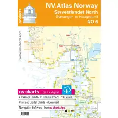 <p>Kombikart fra NV Charts - for de tilfellene der de elektroniske navigasjonsenhetene svikter.</p>

