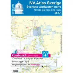 <p>Kombikart fra NV Charts - for de tilfellene der de elektroniske navigasjonsenhetene svikter.</p>
