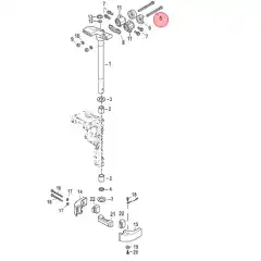 Bolt til styrearm Mercury F10/15/20 EFI