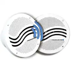 Sett med 2 h&oslash;yttalere. Enkelt &aring; sette opp.