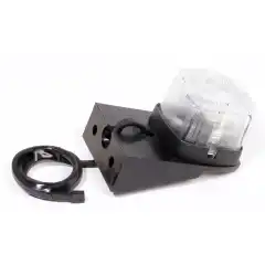 Flexipoint venstre, hvit Flexipoint med holder og 500 mm kabel