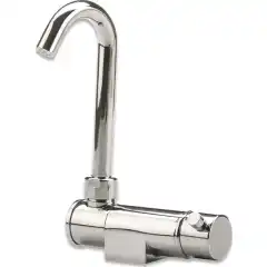 <p>Lekkert blandebatteri laget i forkrommet messing.</p>
