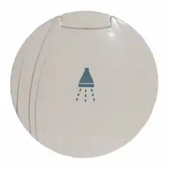 <p>Dusjholder med lokk fra Plastimo.</p>
