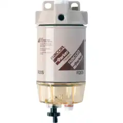 <p>Oppn&aring; effektiv rensing av diesel med Racor Spin-On dieselfilter. Drivstoffet passerer tre ulike filtreringstrinn.</p>
