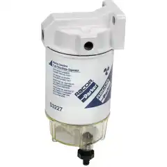 <p>Racor bensinfilter med vannutskiller. Skiller effektivt ut urenheter i bensin.</p>
