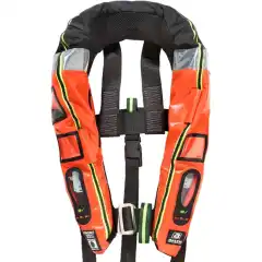 Spesialvest laget for bruk i oljeindustrien, i vindm&oslash;lleparker, p&aring; ferger og maritim industri. Den har alle sikkerhetsdetaljer som trengs for &aring; gi optimal sikring.<br />
 