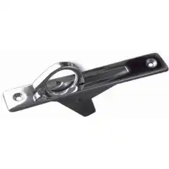 <p>Flushmontert d&oslash;rkring i forkrommet messing.</p>
