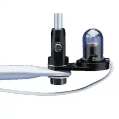 <p>Belys refleksene p&aring; vindpilen og armene for enkelt &aring; se vindretningen n&aring;r det er m&oslash;rkt.</p>
