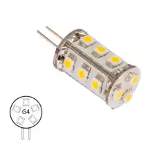 <p>LED innsats som erstatter G4 halogenp&aelig;rer.</p>
