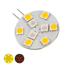 <p>LED innsats som erstatter G4 halogenp&aelig;rer.</p>
