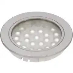 <p>Downlight spot med ramme i aluminiumslakkert polystyrene.</p>
