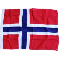 Norsk båtflagg, polyester 90 cm, ADELA