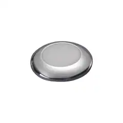 <p>Fin downlight i enkel design. Forkrommet plast. LED. Kan monteres utend&oslash;rs. Kun 12V.</p>
