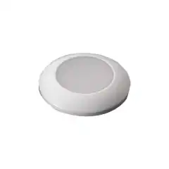 <p>Fin downlight i enkel design. Forkrommet plast. LED. Kan monteres utend&oslash;rs. Kun 12V.</p>
