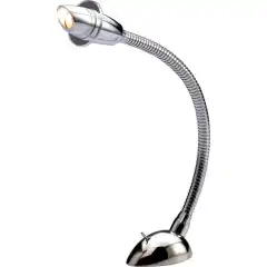 <p>Meget dekorativ leselampe i forkrommet messing.</p>
