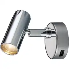 <p>Liten og kompakt spotlampe til montering p&aring; vegg i kabinen.</p>
