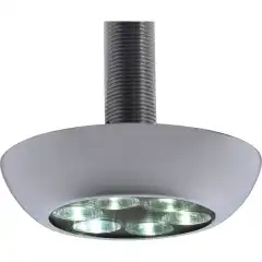 <p>Kraftig LED undervannslys i polert, syrefast st&aring;l.</p>
