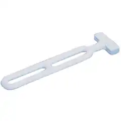 Kalesjestropp Hvit 185 mm