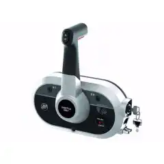 <p>Original Mercury kontrollboks med el. start og power trim og tilt knapp. Kun styrbord side. 20 fots motorkabel.</p>
