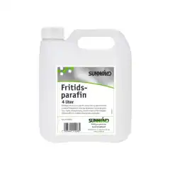 Ren fritidsparafin som lukter lite og soter minimalt. 