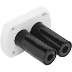 <p>Gjennomf&oslash;ring for 2 kabler fra Ultraflex.</p>
