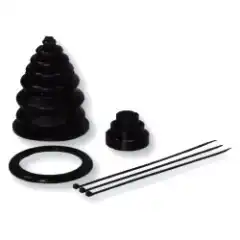 <p>Delbar kabelgjennomf&oslash;ring laget av PVC.</p>
