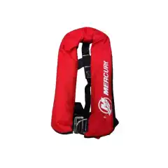 <p>En kompakt oppbl&aring;sbar redningsvest fra Mercury.</p>
