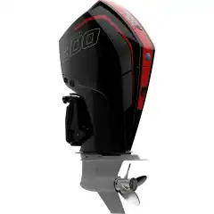 Et r&aring;skinn fra topp til t&aring;. Digital Throttle &amp; Shift, Offshore Heavy Duty girhus, Heavy Duty Midsection, el. start og power trim/tilt.