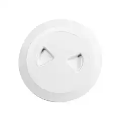 Top Line inspeksjonsluke i kraftig ABC plast. Selvsentrerende gjenge med O-ring for ekstra tetting. 