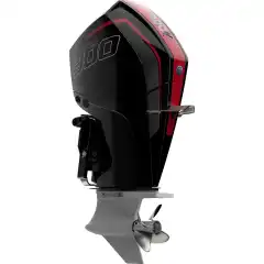 Et r&aring;skinn fra topp til t&aring;. Digital Throttle &amp; Shift, Offshore Heavy Duty girhus, Heavy Duty Midsection, el. start og power trim/tilt.