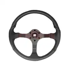 Dette rattet gir mye for pengene, med et polyuretangrep og et flott utseende.