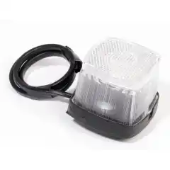 Asp&ouml;ck, hvit, 0,5m ledning