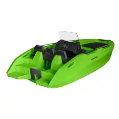 <p>Takket v&aelig;re det geniale designet av skroget er SeaStorm 17 en av de mest stabile og behagelige b&aring;tene i sin klasse. Versjon i limegr&oslash;nn farge.</p>
