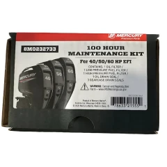 <p>Servicekit 100 timer Mercury 40-60 HK med standard girhus.</p>
