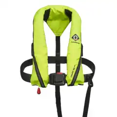 En kompakt oppbl&aring;sbar redningsvest fra Crewsaver - designet med 3D-teknologi.